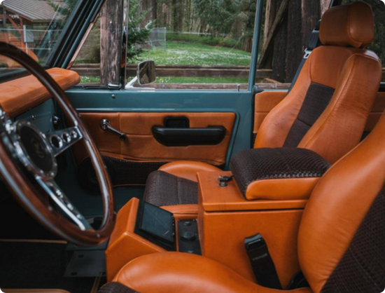 Heritage Bronco custom build detail
