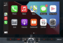 Apple carplay with leather wrapped or Icon center console