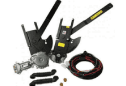 Power windows with crank switches