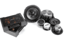 Mid level stereo upgrade with 6 speakers, 8 inch subwoofer under passenger seat, 5 channel amplifier